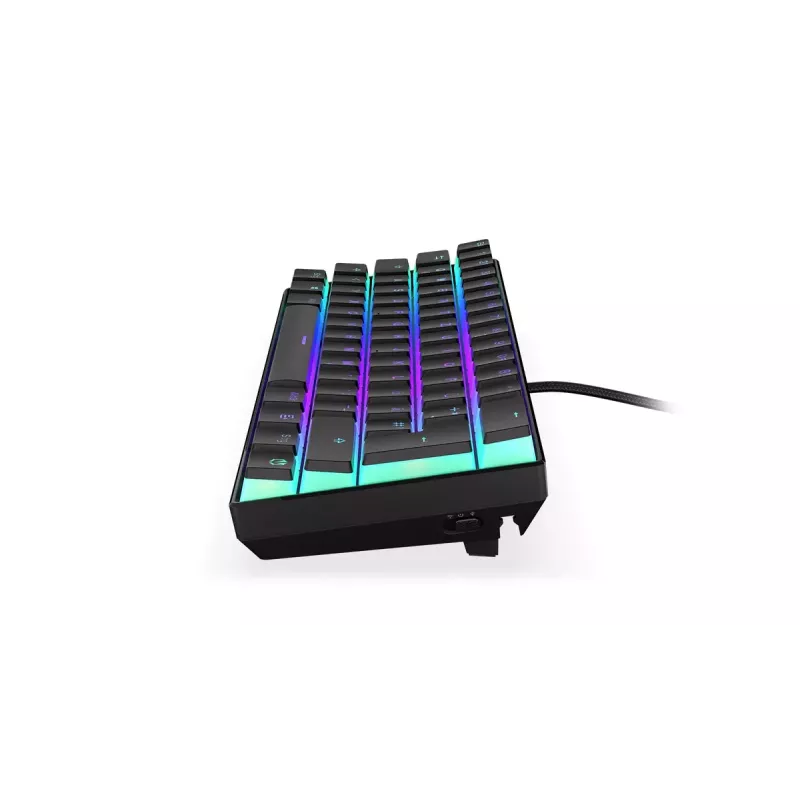 Spēļu tastatūra ENDORFY Thock Compact RF Wireless USB QWERTZ 61 taustiņi RGB LED
