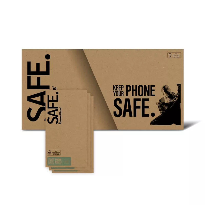 PanzerGlass SAFE. by ® Ekrāna aizsargs iPhone 17 Pro Max | 16 Pro Max | Īpaši plats piegulums | Vairumiepakojums