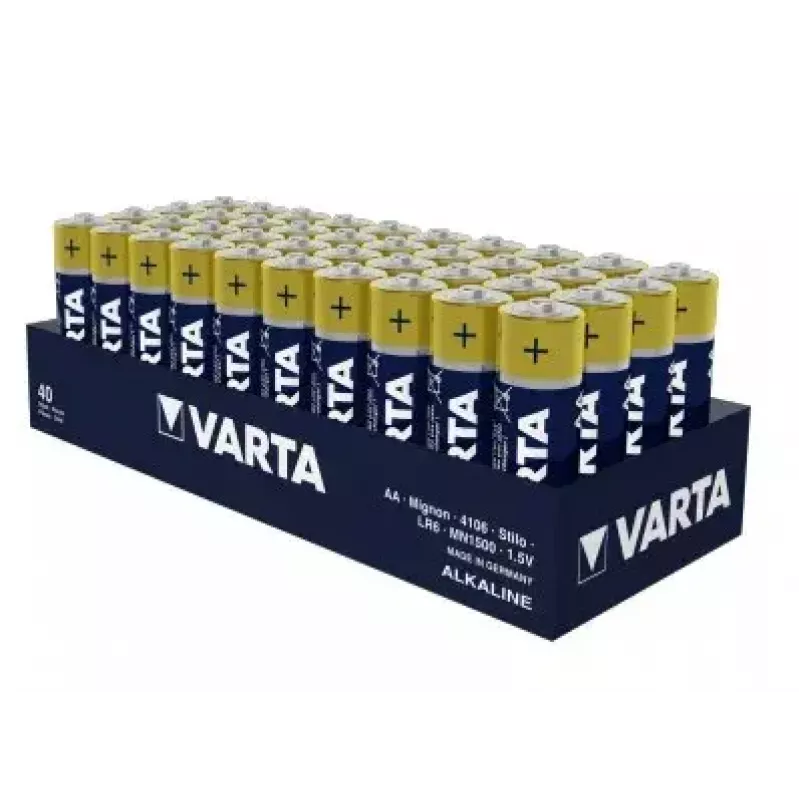 Vienreizlietojama baterija Varta Longlife AA Folie 40