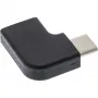 InLine USB 3.2 Gen.2 adapteris, USB-C vīr. / USB-C siev., leņķveida