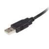 StarTech.com 1m USB 2.0 A–B kabelis – vīr./vīr., 1 m, USB A, USB B, USB 2.0, 0,48 Gbit/s, melns