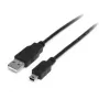StarTech.com 2m Mini USB 2.0 kabelis - A uz Mini B - M/M, 2 m, USB A, Mini-USB B, USB 2.0, vīriešu/vīriešu, melns