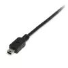 StarTech.com 2m Mini USB 2.0 kabelis - A uz Mini B - M/M, 2 m, USB A, Mini-USB B, USB 2.0, vīriešu/vīriešu, melns