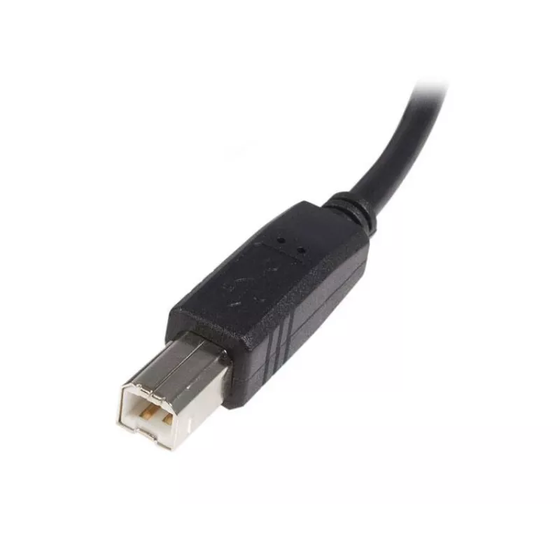 StarTech.com 5m USB 2.0 A–B kabelis – vīr./vīr., 5 m, USB A, USB B, USB 2.0, 0,48 Gbit/s, melns