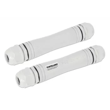 Intellinet īpaši tāla darbības attāluma āra Fast Ethernet PoE+ paplašinātāja komplekts 1000 m 95 W IP67
