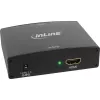 InLine pārveidotājs VGA + audio uz HDMI, ieeja VGA un RCA audio, izeja HDMI