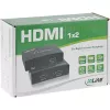 InLine HDMI sadalītājs/izplatītājs, 2 portu, savietojams ar 4K2K