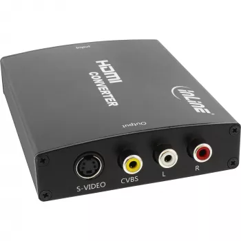 InLine HDMI uz S-Video pārveidotājs + RCA audio pārveidotājs