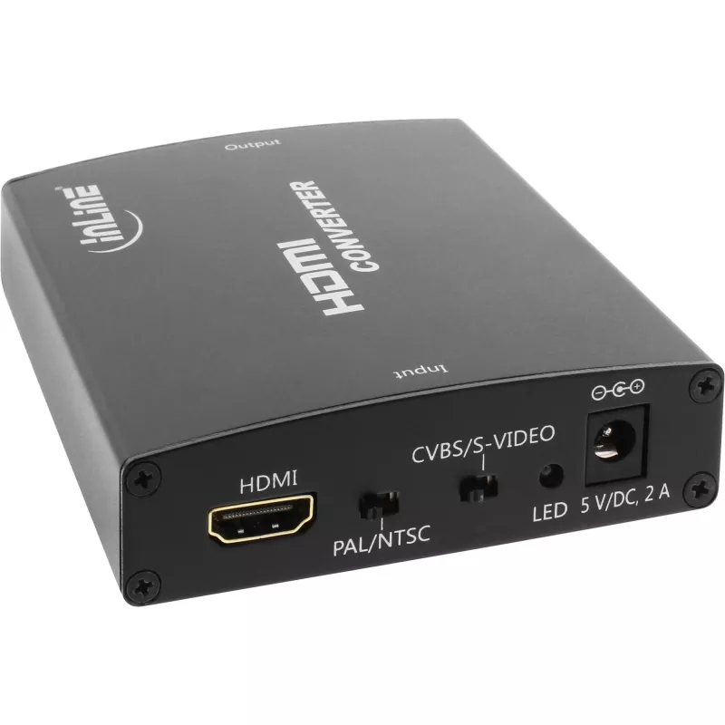 InLine HDMI uz S-Video pārveidotājs + RCA audio pārveidotājs