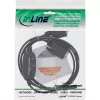InLine USB 2.0 uz 2x seriālo adapteru kabelis USB Type A uz 2x 9 kontaktu Sub-D vīriešu 1,5 m
