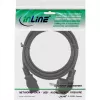 InLine barošanas kabelis, CEE 7/7 leņķveida / 3 kontaktu IEC C13 vīrišķais, 7 m