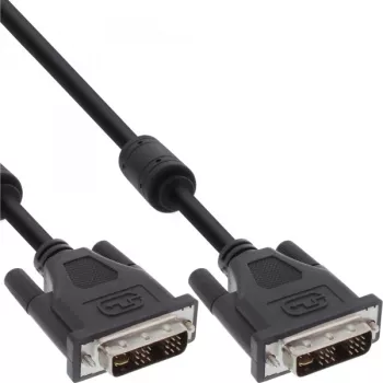 DVI-I kabelis 24+5 M/M Dual Link InLine 17793 3m