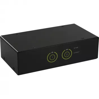 InLine galddatora KVM slēdzis, 2 portu, HDMI, USB 3.0 centrmezgls, ar audio