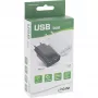 InLine USB strāvas adapteris DUO, 2 pieslēgvietas, 100-240 V maiņstrāva uz 5 V / 2,1 A, balts