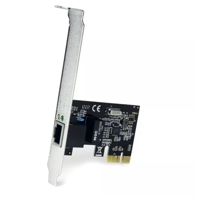 StarTech.com 1 porta PCI Express PCIe Gigabit tīkla servera adapteris NIC karte – dubultprofils