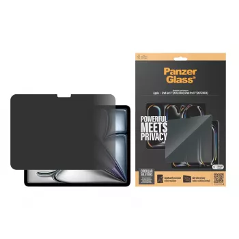 PanzerGlass ® privātuma ekrāna aizsargs iPad Air 13'' (2024-2025) | iPad Pro 13'' (2024-2025) | Ultra-Wide Fit