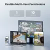 Bāzes iekārta Reolink Hub 1 ar 2x Argus Series B310 iekštelpu balta