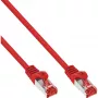 InLine B-76411R tīkla kabelis, sarkans, 1 m, Cat6 S/FTP (S-STP)