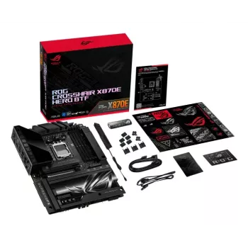 Mātesplate ASUS ROG CROSSHAIR X870E HERO BTF — AMD X870E, Socket AM5, ATX, DDR5, M.2, Wi‑Fi 7