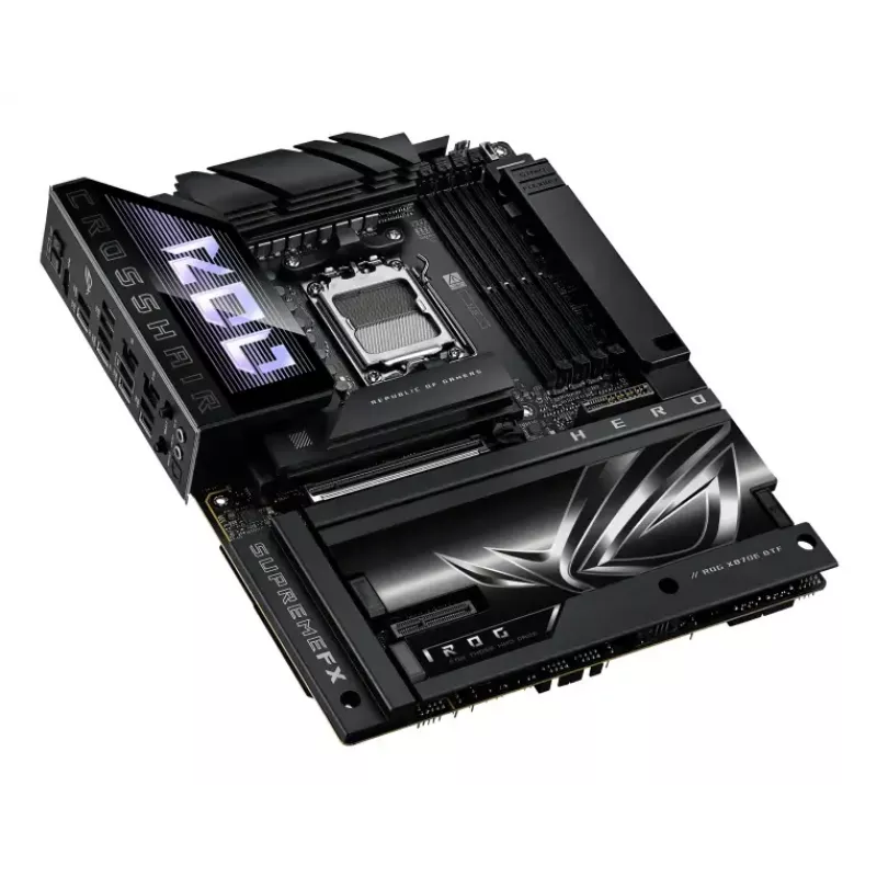Mātesplate ASUS ROG CROSSHAIR X870E HERO BTF — AMD X870E, Socket AM5, ATX, DDR5, M.2, Wi‑Fi 7