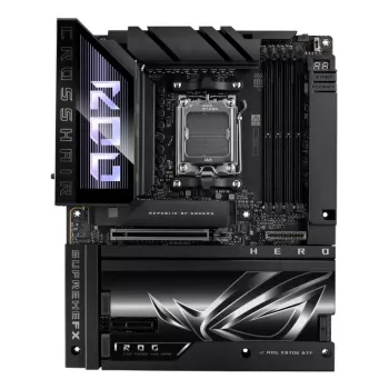 Mātesplate ASUS ROG CROSSHAIR X870E HERO BTF — AMD X870E, Socket AM5, ATX, DDR5, M.2, Wi‑Fi 7