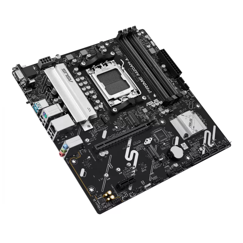 Mātesplate ASUS PRIME A620AM-A-CSM, A620, AM5, Micro ATX
