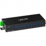 InLine 35396C interfeisa centrmezgls USB 3.2 Gen 1 (3.1 Gen 1) Type-B 5000 Mbit/s Melns