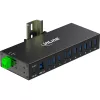 InLine 35396C interfeisa centrmezgls USB 3.2 Gen 1 (3.1 Gen 1) Type-B 5000 Mbit/s Melns