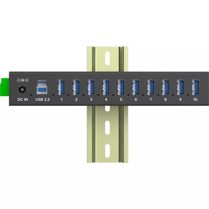 InLine 35396C interfeisa centrmezgls USB 3.2 Gen 1 (3.1 Gen 1) Type-B 5000 Mbit/s Melns