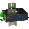 InLine 35396A interfeisa centrmezgls USB 3.2 Gen 1 (3.1 Gen 1) Type-B 5000 Mbit/s Melns