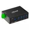 InLine 35396A interfeisa centrmezgls USB 3.2 Gen 1 (3.1 Gen 1) Type-B 5000 Mbit/s Melns