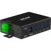 InLine 35396A interfeisa centrmezgls USB 3.2 Gen 1 (3.1 Gen 1) Type-B 5000 Mbit/s Melns