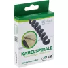 InLine 59972D kabeļu organizētājs Universāls Kabeļu apvalks Melns 5 gab.