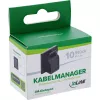 InLine 59971F kabeļu organizators Universāls Kabeļa āķis Melns 10 gab.