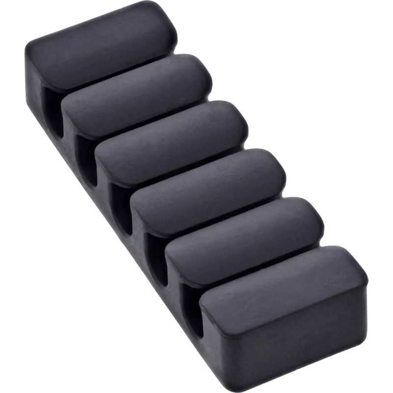 InLine 59971K kabeļu organizators Universāls Kabeļu klips Melns 5 gab.
