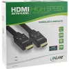 InLine HDMI aktīvais kabelis, HDMI-High Speed ar Ethernet, vīr./vīr., neilona pinums, 25 m