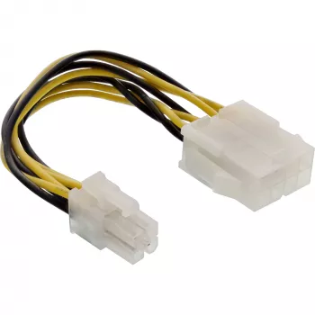 InLine mātesplates barošanas adapteris ATX 2.0/EPS 8pin / 12V ATX1.3 4pin 0,15m