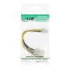 InLine mātesplates barošanas adapteris ATX 2.0/EPS 8pin / 12V ATX1.3 4pin 0,15m
