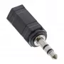 Audio Adapter 2.5mm ligzda sievišķā / 3.5mm spraudnis vīrišķā Stereo InLine 99309