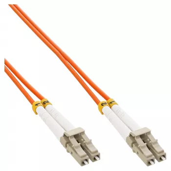 InLine optiskās šķiedras dupleksais kabelis LC/LC 88522 50/125µm OM2 5m