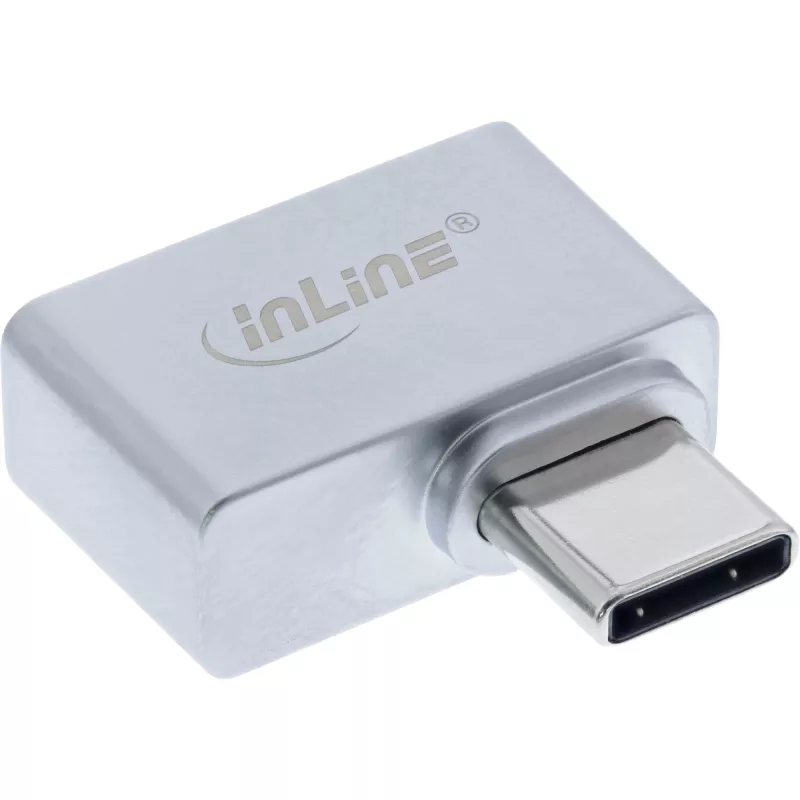 InLine USB-C pirkstu nospiedumu skeneris, saderīgs ar Windows Hello, 21 mm x 22 mm x 9 mm
