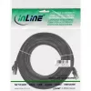 InLine komutācijas kabelis F/UTP Cat.5e melns 7 m