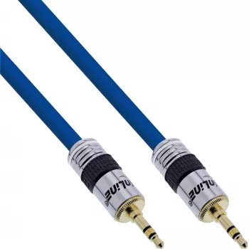InLine Premium Audio kabelis, 3,5 mm stereo vīr./vīr., 0,5 m