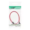InLine SATA vads 150 / 300 / 600 S-ATA savienojumiem ar 90° leņķa savienotāju un fiksatoriem 0,7 m