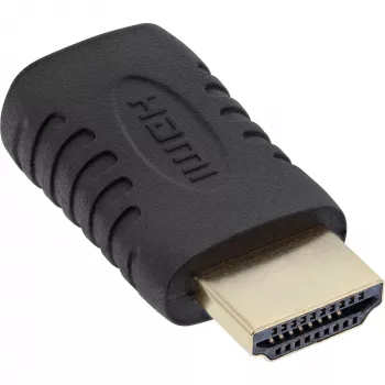 HDMI adapteris InLine 17691G HDMI vīrišķais / Mini HDMI sievišķā zeltīts