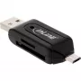InLine OTG Dual Card Reader SD un microSD kartēm 66779