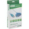 USB printera kabelis InLine 33397I 1.8m Type A spraudnis uz DB25 sievišķo