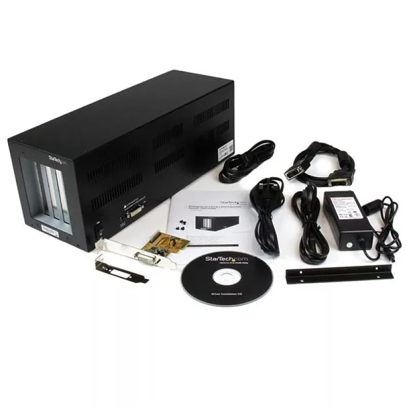StarTech.com PCI Express uz 2 PCI un 2 PCIe paplašināšanas korpusa sistēma – pilna garuma