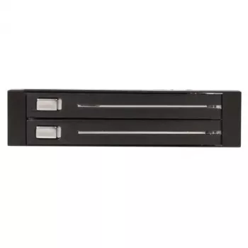 StarTech.com 2 diskdziņu 2,5 collu bezpaplātes Hot Swap SATA mobilais plaukts aizmugures panelis
