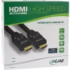 InLine HDMI aktīvais kabelis, HDMI-High Speed ar Ethernet, M/M, 10 m